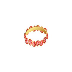 Red colour ring