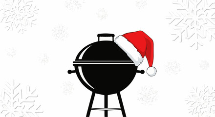 Holiday Grilling in the Snow