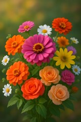 bouquet of yellow flowers