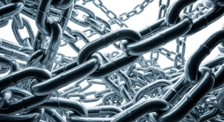 Download high resolution metallic chain links background image for graphic design and wallpaper projects