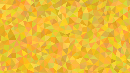 A golden mosaic of yellow triangles forms a bright and cheerful background, radiating warmth, optimism, and a sense of geometric sophistication