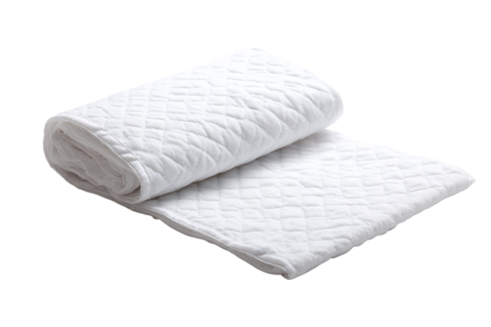 Baby Changing Pad with Non-Slip Bottom isolated on transparent background