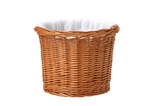 Portable Baby Laundry Basket for Parents on the Go isolated on transparent background