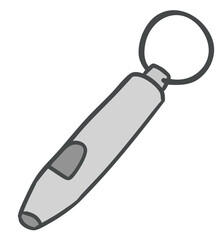 熊対策など緊急時の登山用ホイッスル（笛）