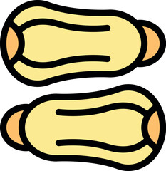 Soft yellow slippers offering comfort and relaxation for tired feet