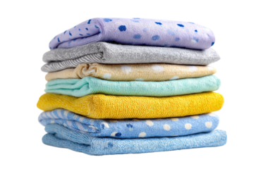 Durable Baby Multi-Texture Cloth for Everyday Use isolated on transparent background