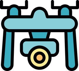 Drone capturing stunning aerial footage with its high quality camera, ideal for photography, videography, and surveillance