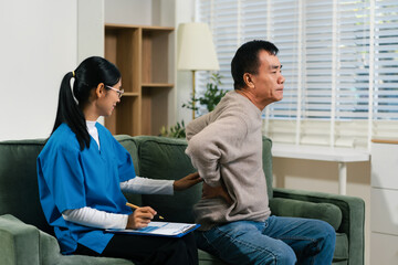 Hospital and its specialist doctors take care of patient with expertise, advice, discussion and...