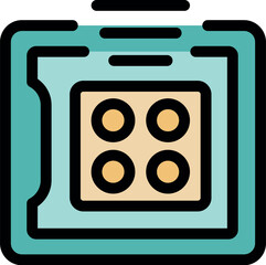Cpu chip radiating heat, symbolizing processing power and technological advancement in computer processors