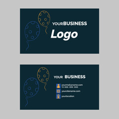 business card design template