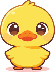 Mini Duck Cute Vector