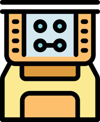 Gas stove featuring four burners connected for even heat distribution, ideal for modern kitchens