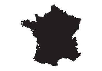 Obraz premium map of france