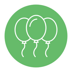 Balloons Icon