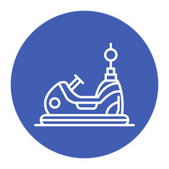 Bumper Cars Icon