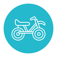Bicycle Icon © Icons Studio