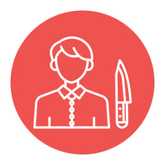 Knife Thrower Icon