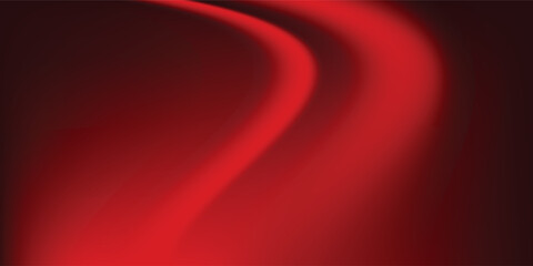 Red studio background. Abstract limbo podium studio room. Dark red gradient wall floor and spotlight scene.