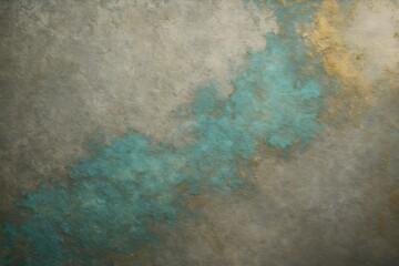 Alte Oberfl&auml;che mit t&uuml;rkisen Flecken