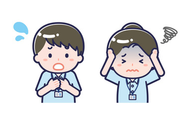 介護士／2人組／男女 06