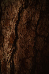 bark of a tree for natural dark background