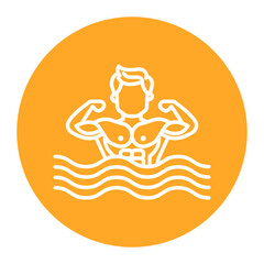 Water Aerobics Icon
