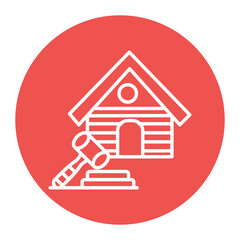 Real Estate Auction Icon