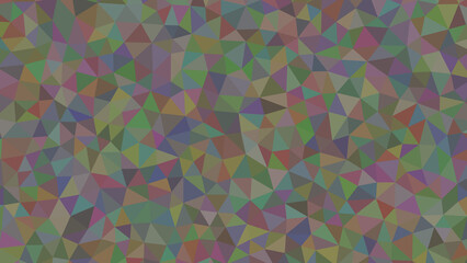 A vibrant tapestry of multicolored triangles forms an abstract geometric pattern, creating a visually stimulating and intricate design element