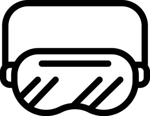 Close up of protective glasses, highlighting their importance in safeguarding workers' eyes in hazardous industrial settings