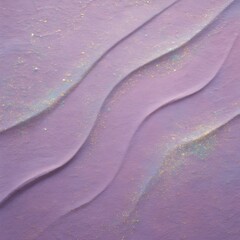 Fliederfarbene Wandoberfl&auml;che mit Wellenstruktur