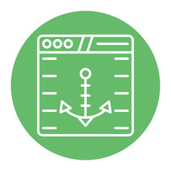 Anchor Text Icon