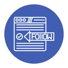 Do Follow Icon