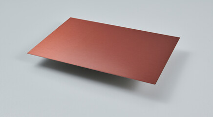 Close up image of metallic surface sheets with brushed and matte finishes, showcasing industrial...