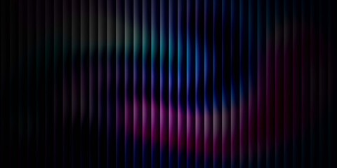 Vibrant Pink Blue Teal Vertical Line Background with Dark Smooth Gradient Glow Effect