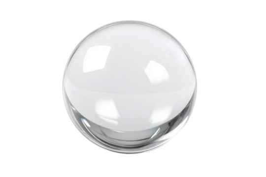 Precision Glass Magnifying Lens for Hobby and Professional Use Isolated on Transparent Background