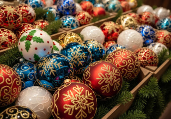 Boules de Noël Colorées