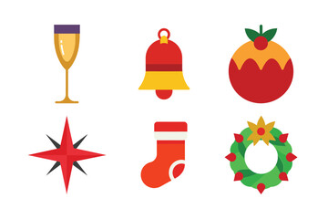 Christmas Icon Vector Bundle