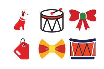 Christmas Icon Vector Bundle