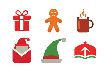 Christmas Icon Vector Bundle