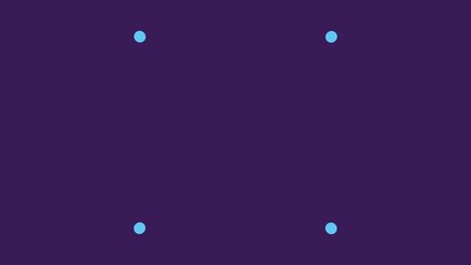 Abstract Purple Background with Four Blue Dots. - Powered by Adobe
