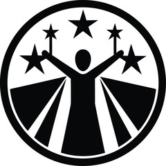 Symbol representing freedom of choice and decision making