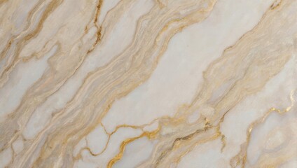 Naklejka premium Abstract marble texture, light beige and gold veins
