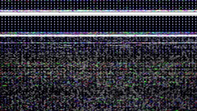 noise screen transition effect video