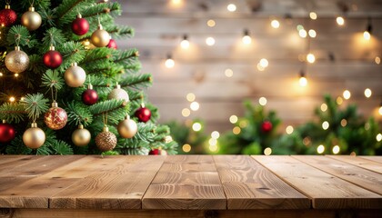 Joyful christmas celebration festive home holiday decoration cozy setting close-up view creating warm memories with beautifully adorned tree and sparkling lights