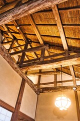 古民家の屋根裏