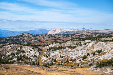 High Alpine Plateau Along the Beartooth Highway in the Rocky Mountains