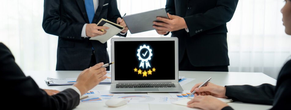 Online product certification, marking a key achievement. Demonstrates commitment to quality and trustworthiness by having product certification passed. brisk