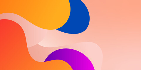 Abstract background with soft gradient color and dynamic background.