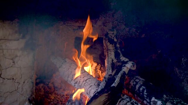 Slow motion shot of cooking of traditional Pakistani street food chappal kabab