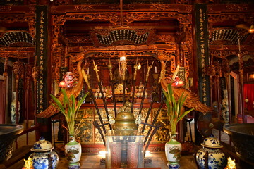 ベトナムハノイの鎮武観(クアンタン寺）